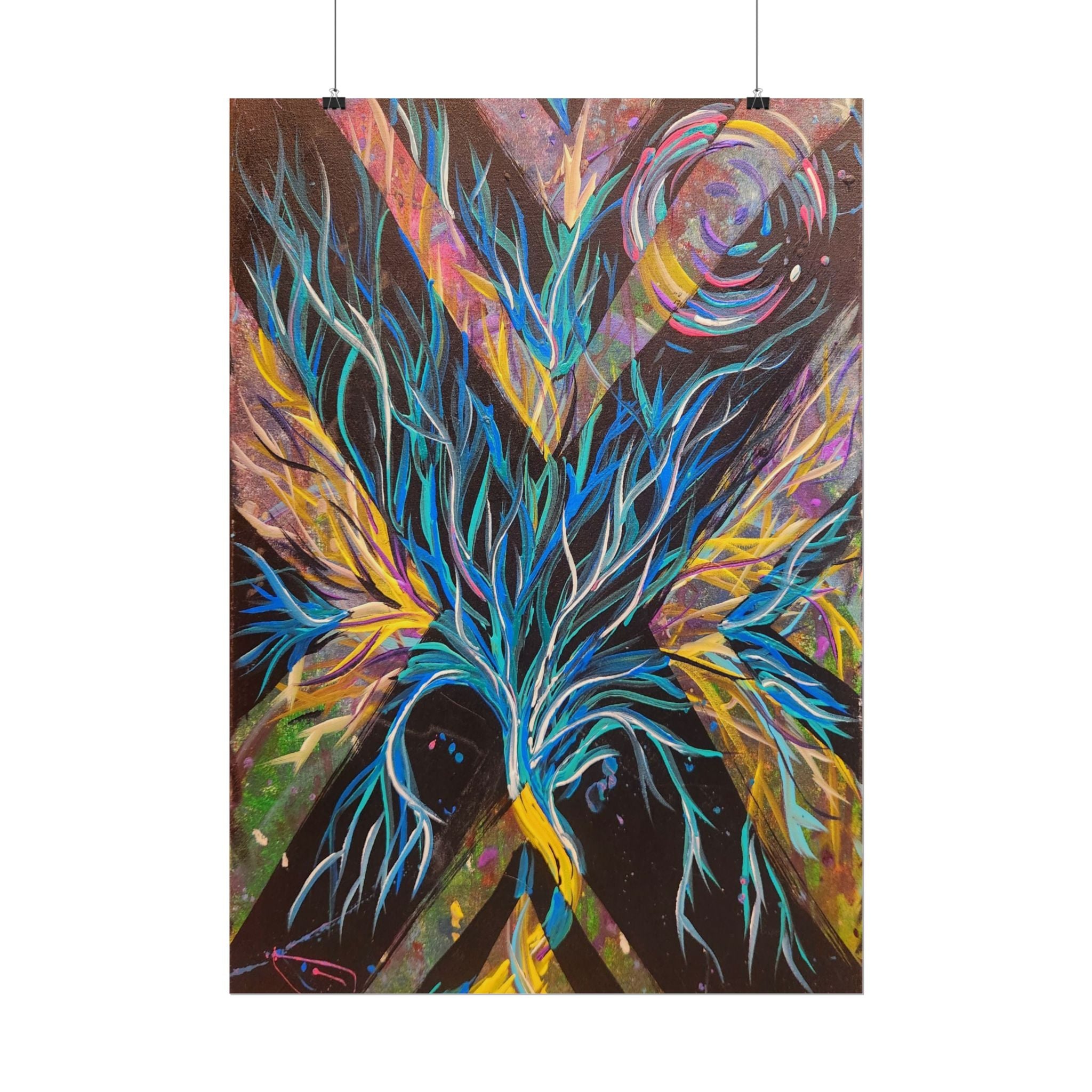 Negative/Positive Growth Rolled Posters