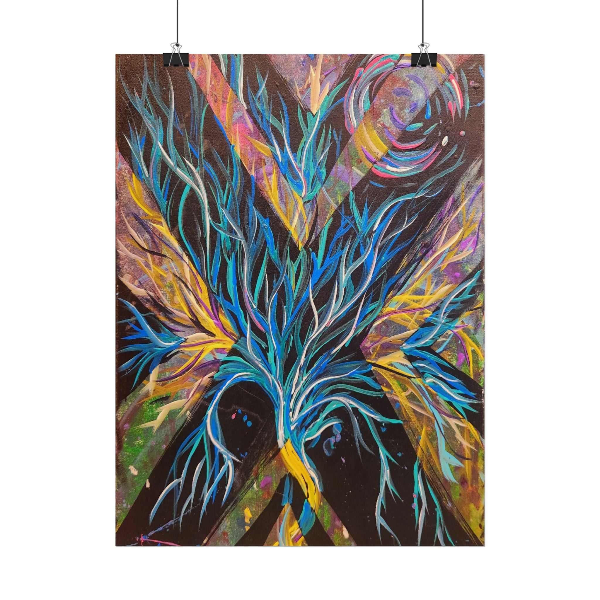 Negative/Positive Growth Rolled Posters