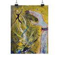 Abstract Healing Art Poster — Vertical Matte Spiritual Wall Print