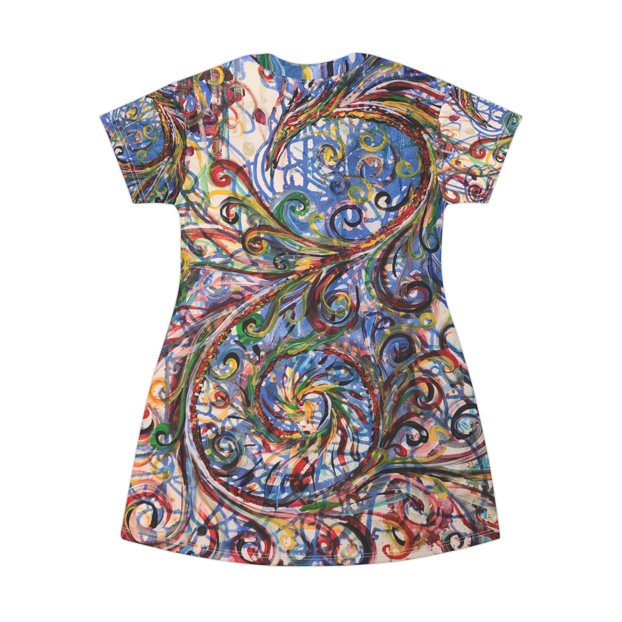 Dragoness T-Shirt Dress (AOP)