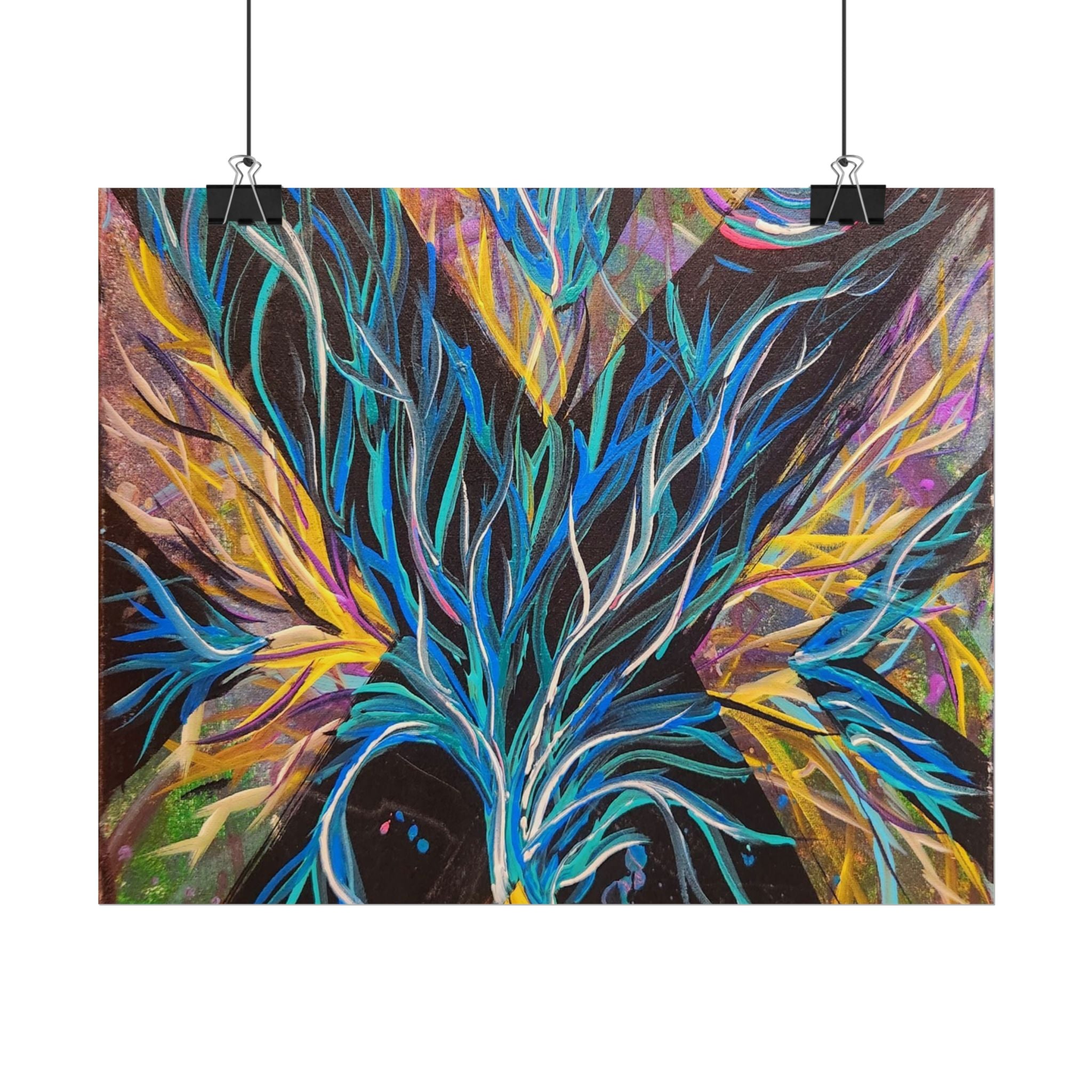Negative/Positive Growth Rolled Posters