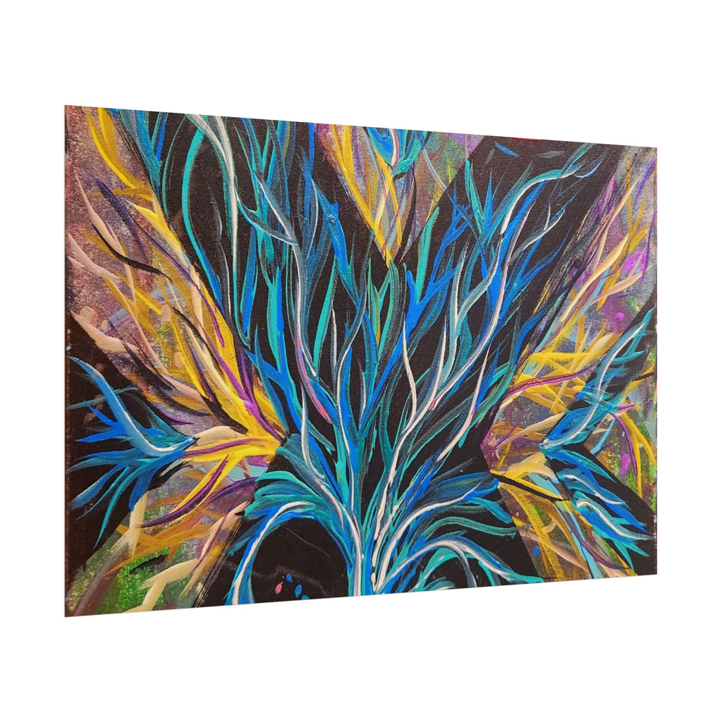 Negative/Positive Growth Rolled Posters