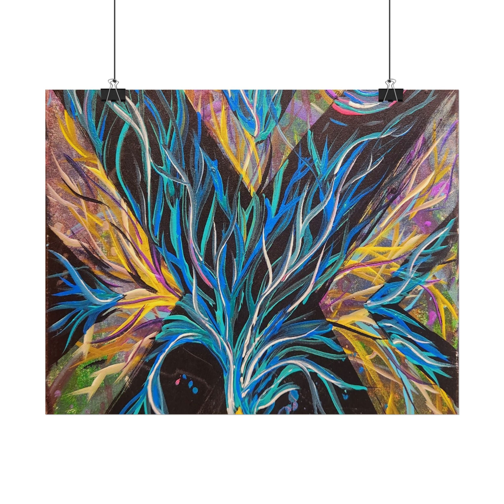 Negative/Positive Growth Rolled Posters