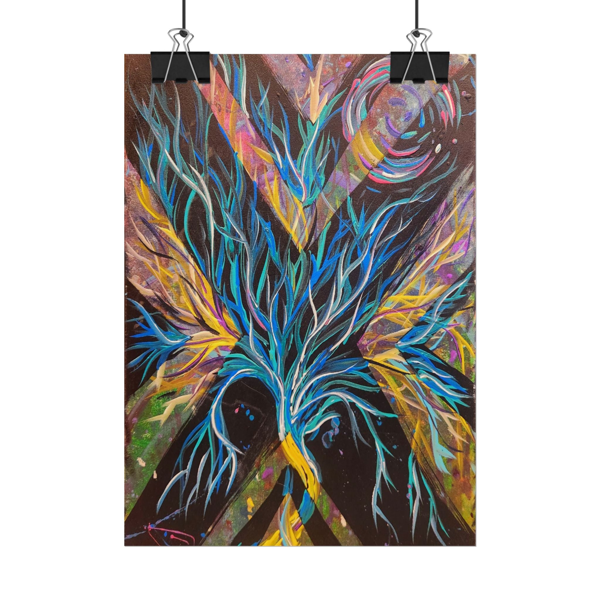 Negative/Positive Growth Rolled Posters