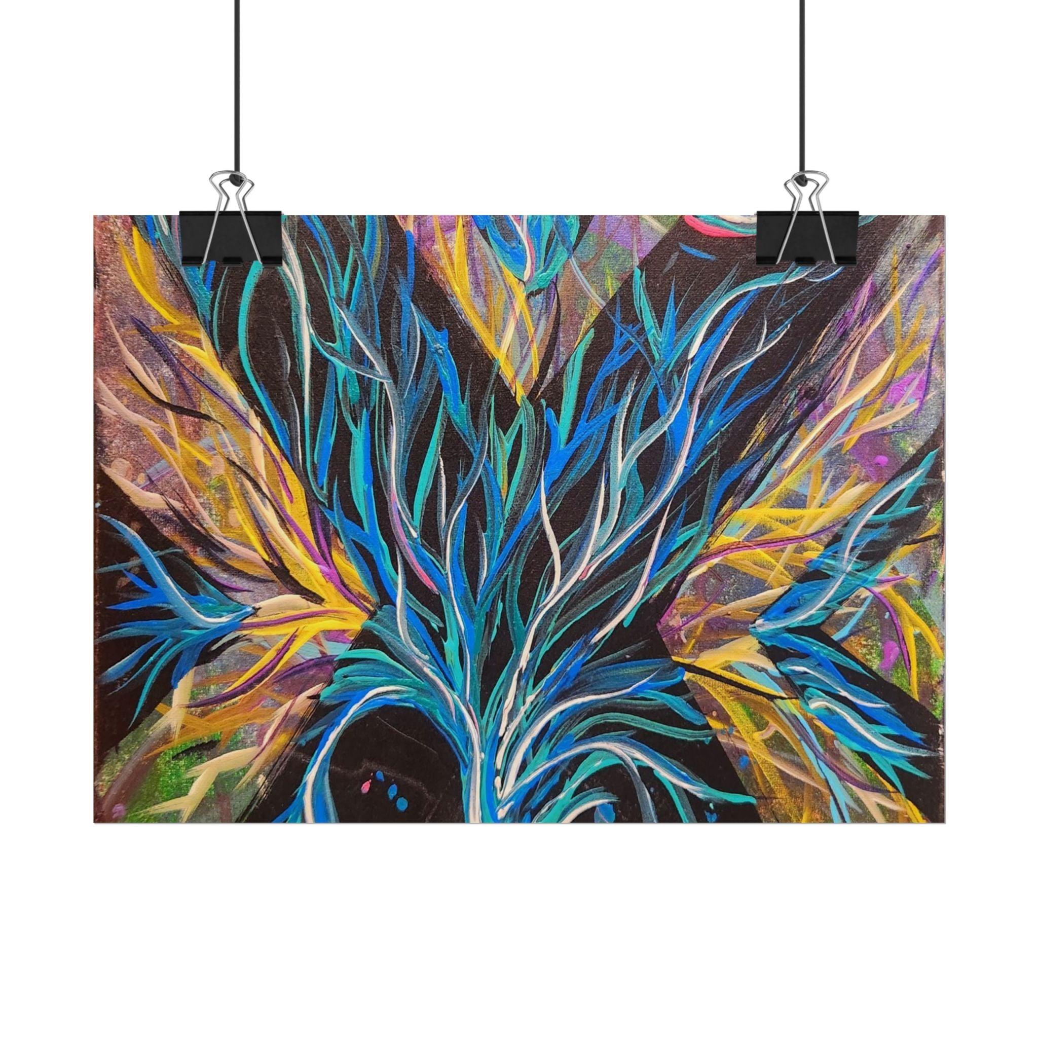 Negative/Positive Growth Rolled Posters