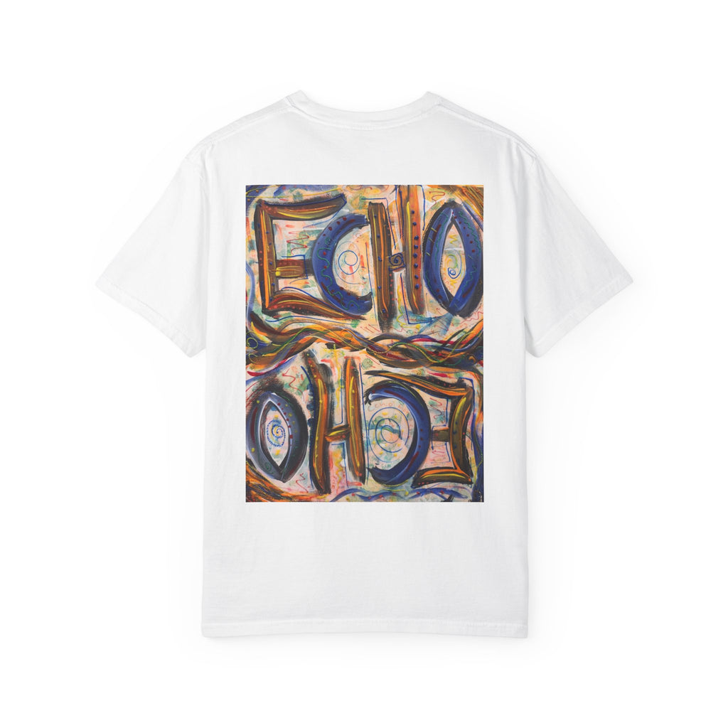 Start the Echo: Unisex Garment-Dyed T-shirt