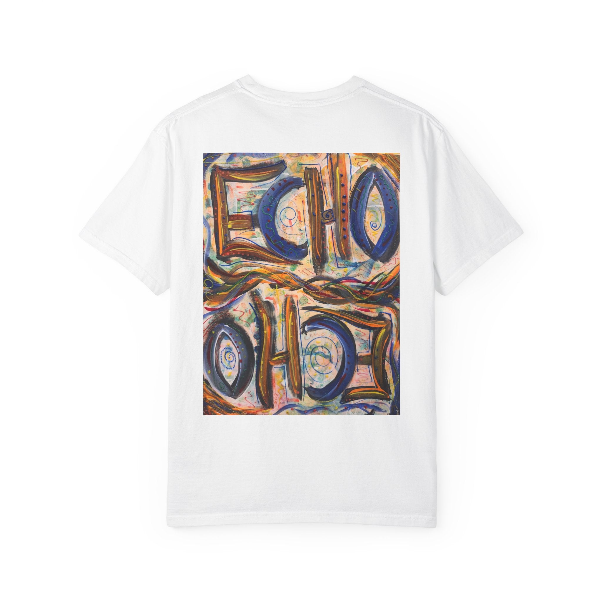 Start the Echo: Unisex Garment-Dyed T-shirt