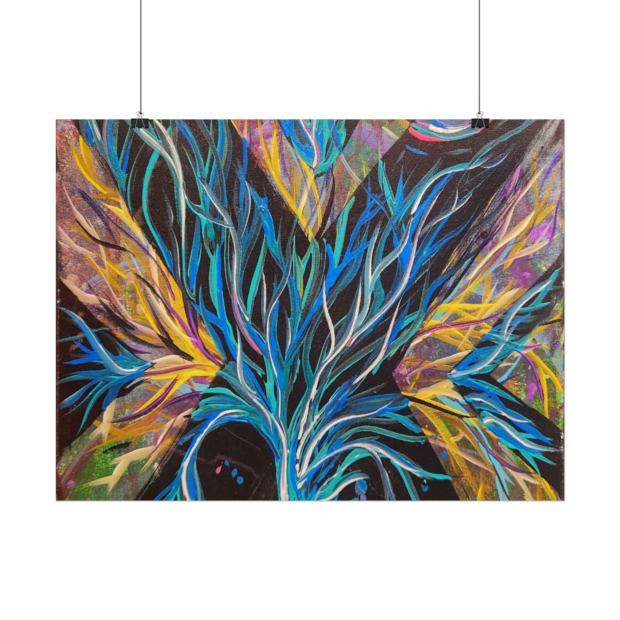 Negative/Positive Growth Rolled Posters