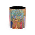 City Tree Coffee Mug — Colorful Urban Tree Art Accent Mug (11/15 oz)