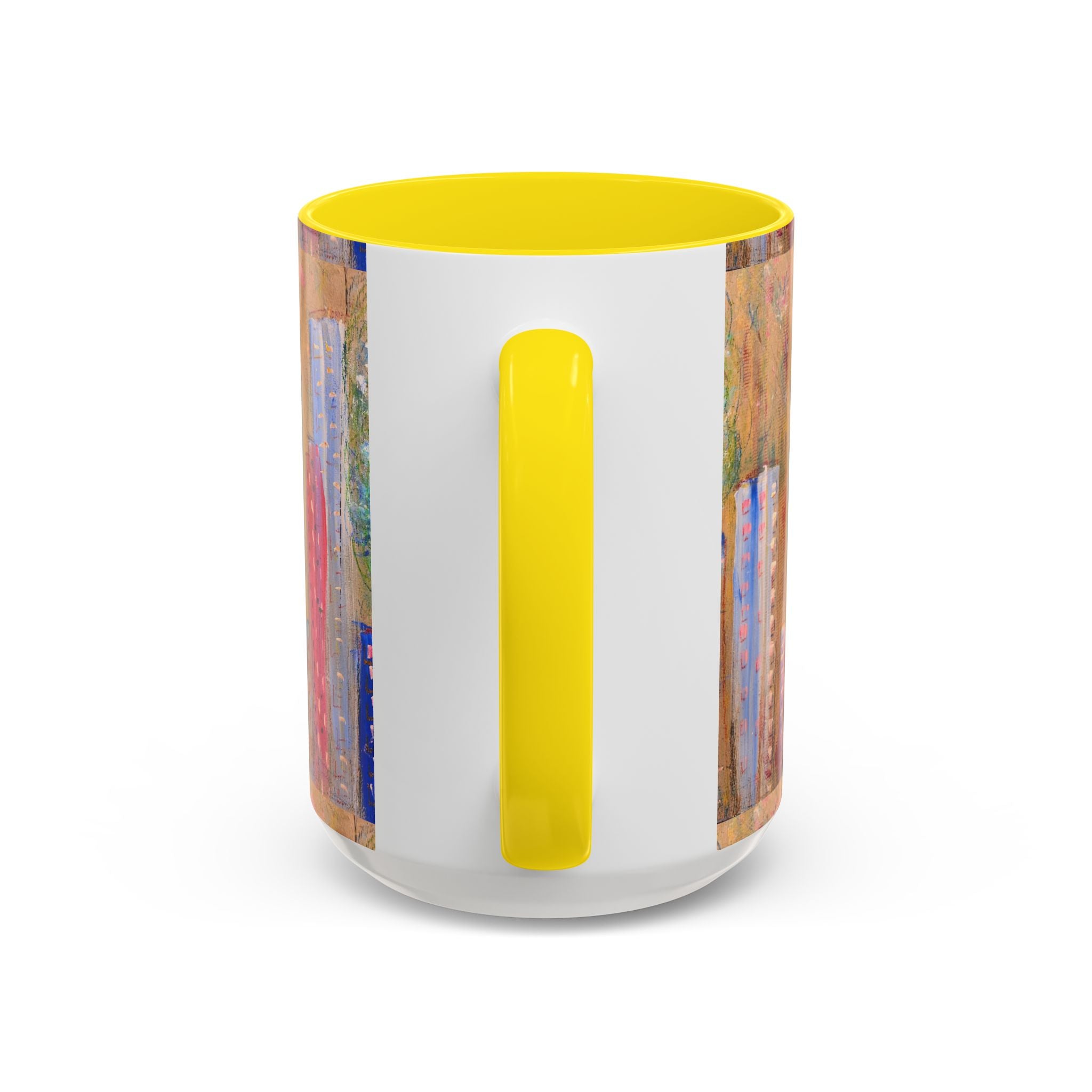 City Tree Coffee Mug — Colorful Urban Tree Art Accent Mug (11/15 oz)
