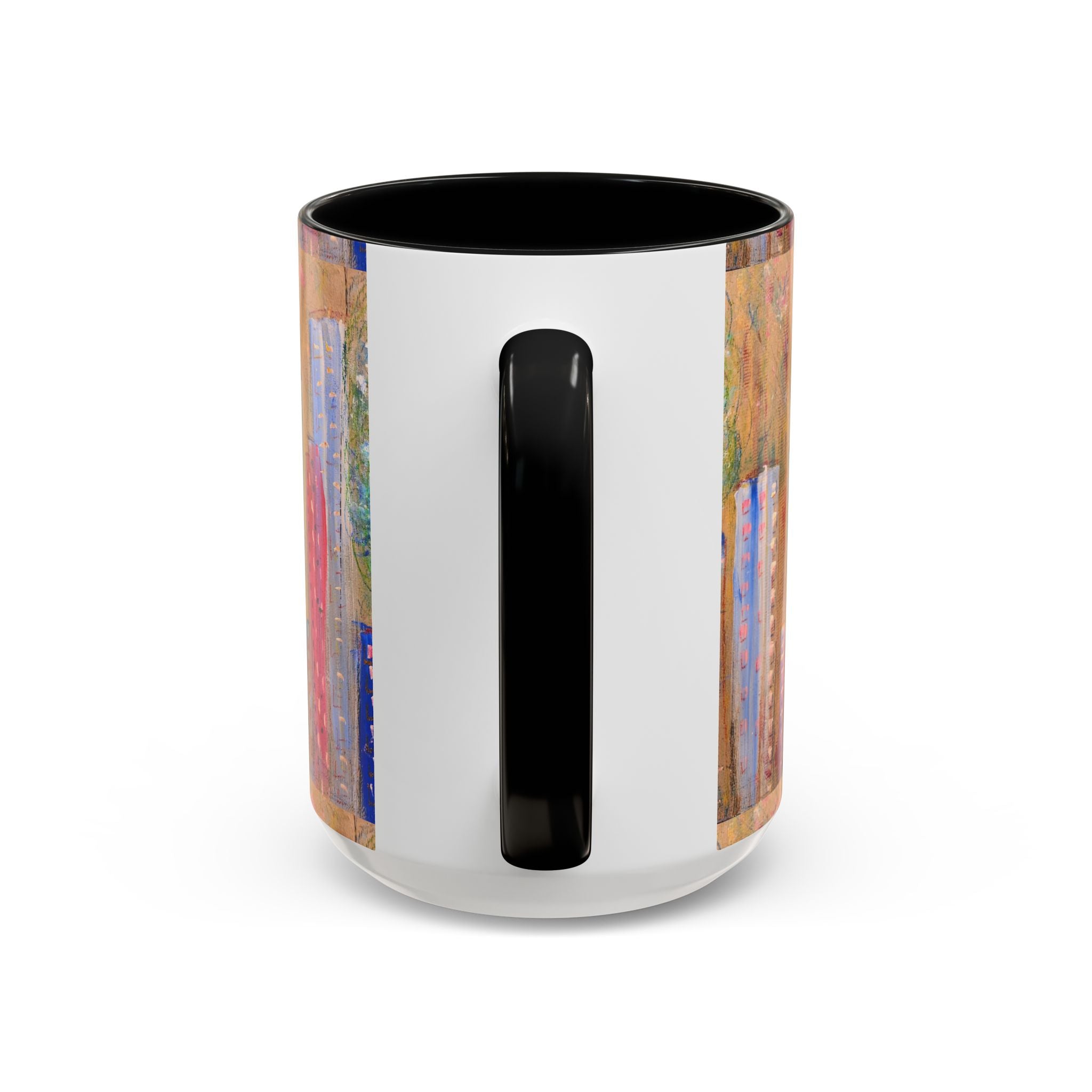 City Tree Coffee Mug — Colorful Urban Tree Art Accent Mug (11/15 oz)