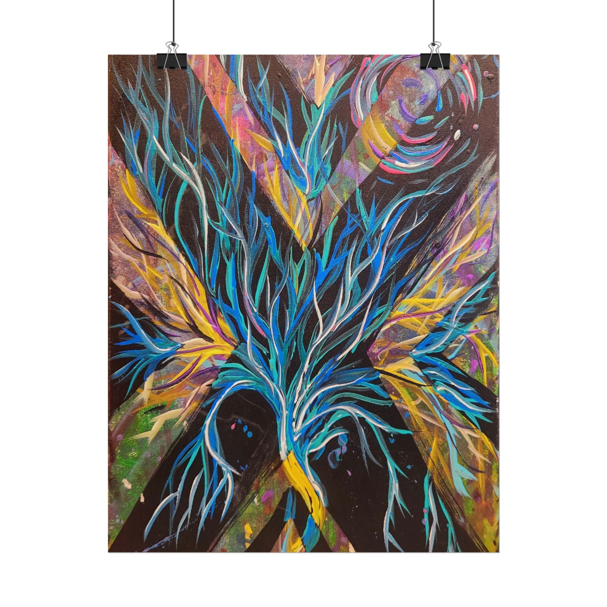 Negative/Positive Growth Rolled Posters