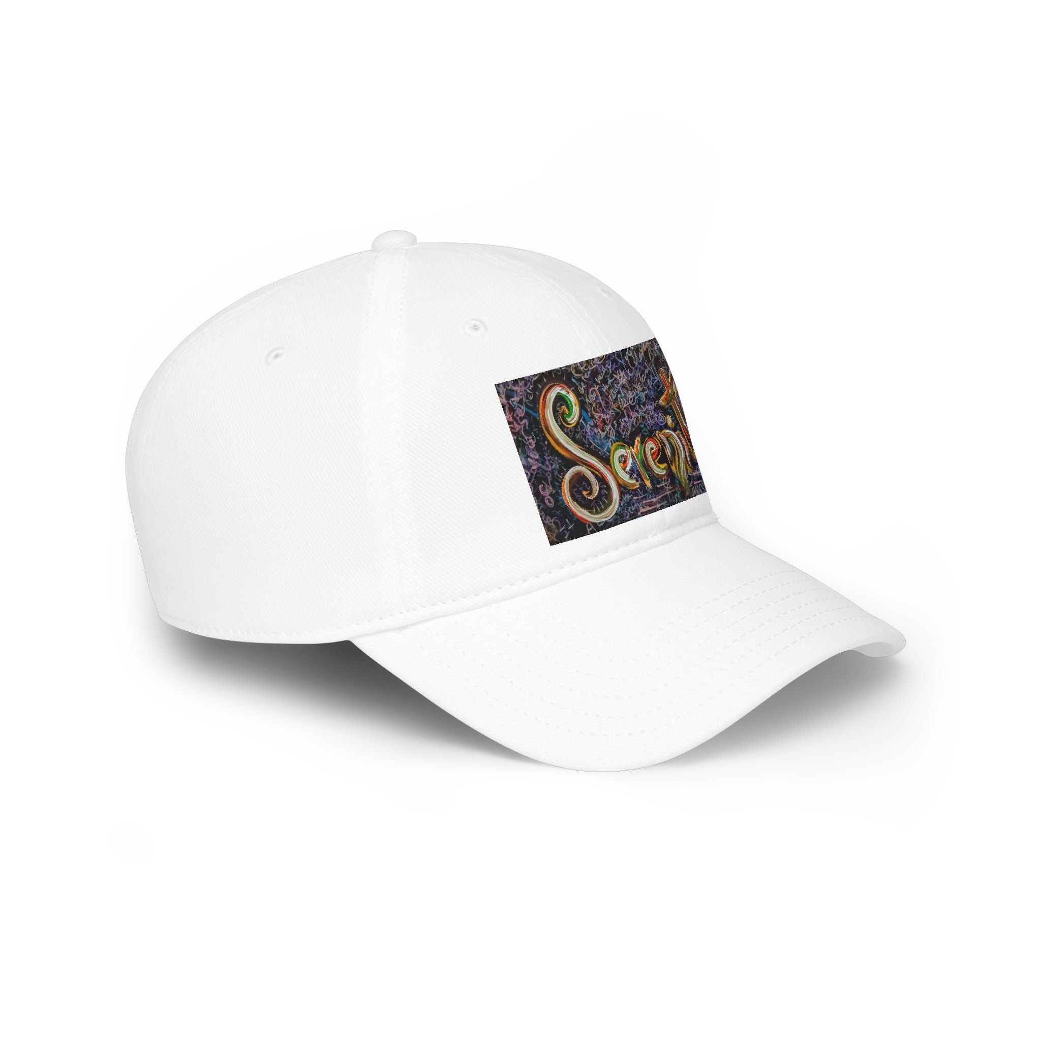 Serenity Embroidered Low Profile Baseball Cap — Relaxation & Mindfulness Hat